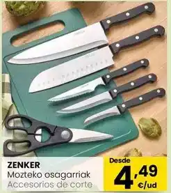 Eroski Zenker - accesorios de corte oferta