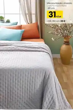 Eroski Colcha microfibra oferta
