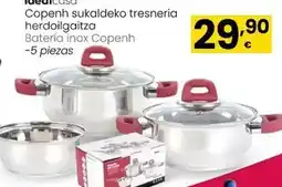 Eroski Idealcasa - bateria inox copenh oferta