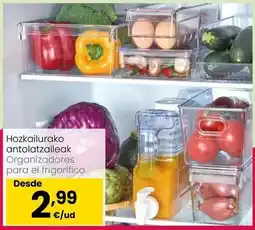 Eroski Organizadores para el frigorifico oferta