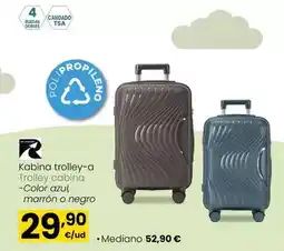 Eroski Trolley cabina oferta
