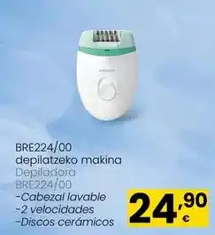 Eroski Philips - depiladora bre224/00 oferta