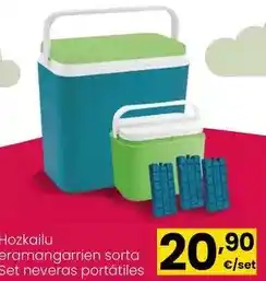 Eroski Set neveras portátiles oferta
