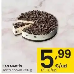 Eroski San martin - tarta cookie oferta