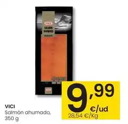 Eroski Vici - salmon ahumado oferta