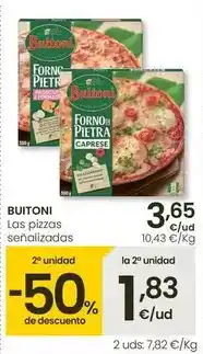 Eroski Buitoni - las pizzas senalizadas oferta