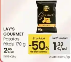 Eroski Lay's - gourmet patatas fritas oferta