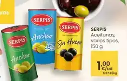 Eroski Serpis - aceitunas oferta