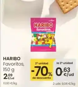 Eroski Haribo - favoritos oferta