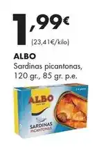 Supermercados Lupa Albo - sardinas picantonas oferta