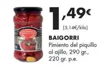 Supermercados Lupa Baigorri - pimiento del piquillo al ajillo oferta