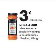 Supermercados Lupa St. dalfour - mermelada de jengibre y naranja o de arandanos silvestres oferta