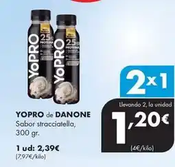 Supermercados Lupa Danone - yopro sabos stracciatella oferta