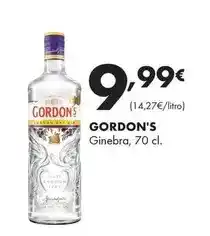 Supermercados Lupa Gordon's - ginebra oferta
