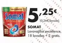 Supermercados Lupa Somat - lavavajillas excellence oferta
