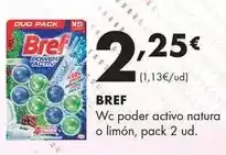 Supermercados Lupa Bref - wc poder activo natura o limon oferta