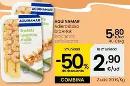 Eroski Aguinamar - brochetas oferta