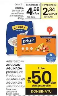 Eroski Krissia - barritas de sucedáneo de cangrejo oferta