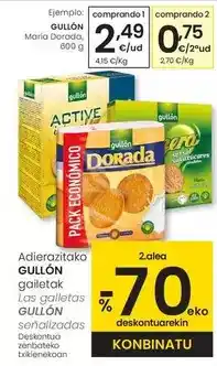 Eroski Gullón - maria dorada oferta