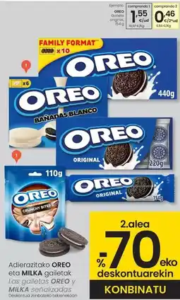 Eroski Oreo - galleta original oferta