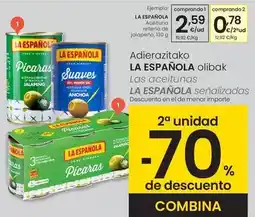 Eroski La española - aceituna rellena de jalapeño oferta