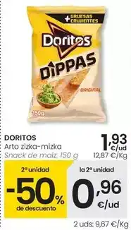 Eroski Doritos - snack de maiz oferta