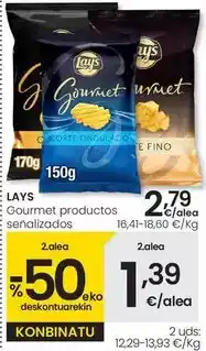 Eroski Lay's - gourmet productos senalizados oferta