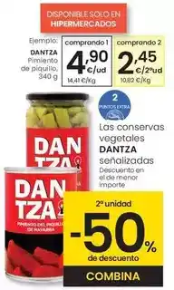Eroski Dantza - pimiento de piquillo oferta