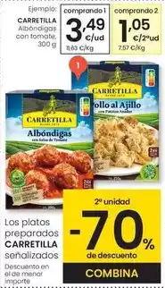 Eroski Carretilla - albondigas con tomate oferta