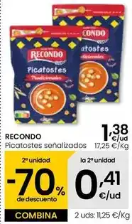 Eroski Recondo - picatostes oferta