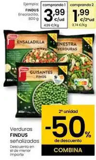 Eroski Findus - ensaladilla oferta