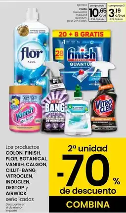 Eroski Finish - lavavajillas maquina quantum oferta