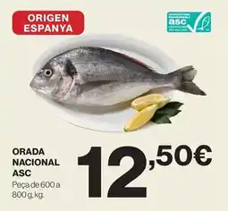 El Corte Inglés Origen - orada nacional asc oferta