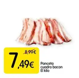 Dialprix Panceta cuadro bacon oferta