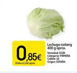 Dialprix Lechuga iceberg oferta