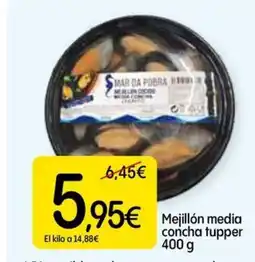 Dialprix Mejillón media concha tupped oferta