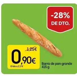 Dialprix Barra de pan grande oferta