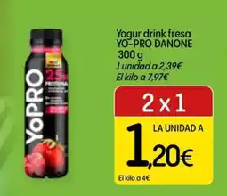 Dialprix YO-PRO Yogur drink fresa oferta