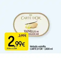 Dialprix CARTE D'OR Helado vainilla oferta
