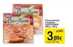 Dialprix CASA DI MAMA Pizza prosciutto o 4 quesos oferta