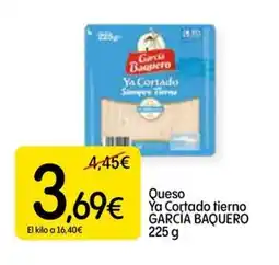 Dialprix GARCIA BAQUERO Queso Ya Cortado tierno oferta