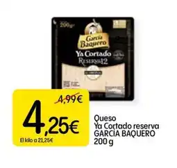 Dialprix GARCIA BAQUERO Queso Ya Cortado reserva oferta