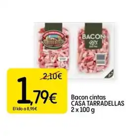 Dialprix CASA TARRADELLAS Bacon cintas oferta