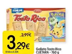 Dialprix CUETARA Galleta Tosta Rica oferta
