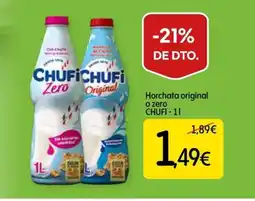 Dialprix CHUFI Horchata original o zero oferta