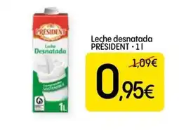 Dialprix PRÉSIDENT Leche desnatada oferta
