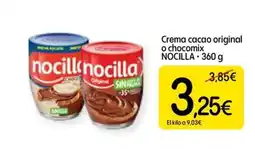 Dialprix NOCILLA Crema cacao original o chocomix oferta