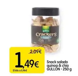 Dialprix GULLON Snack salado quinoa & chia oferta