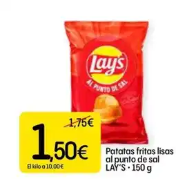 Dialprix LAY'S Patatas fritas lisas al punto de sal oferta