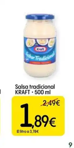 Dialprix KRAFT Salsa tradicional oferta
